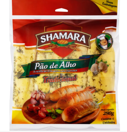 Pão de Alho Shamara 280g